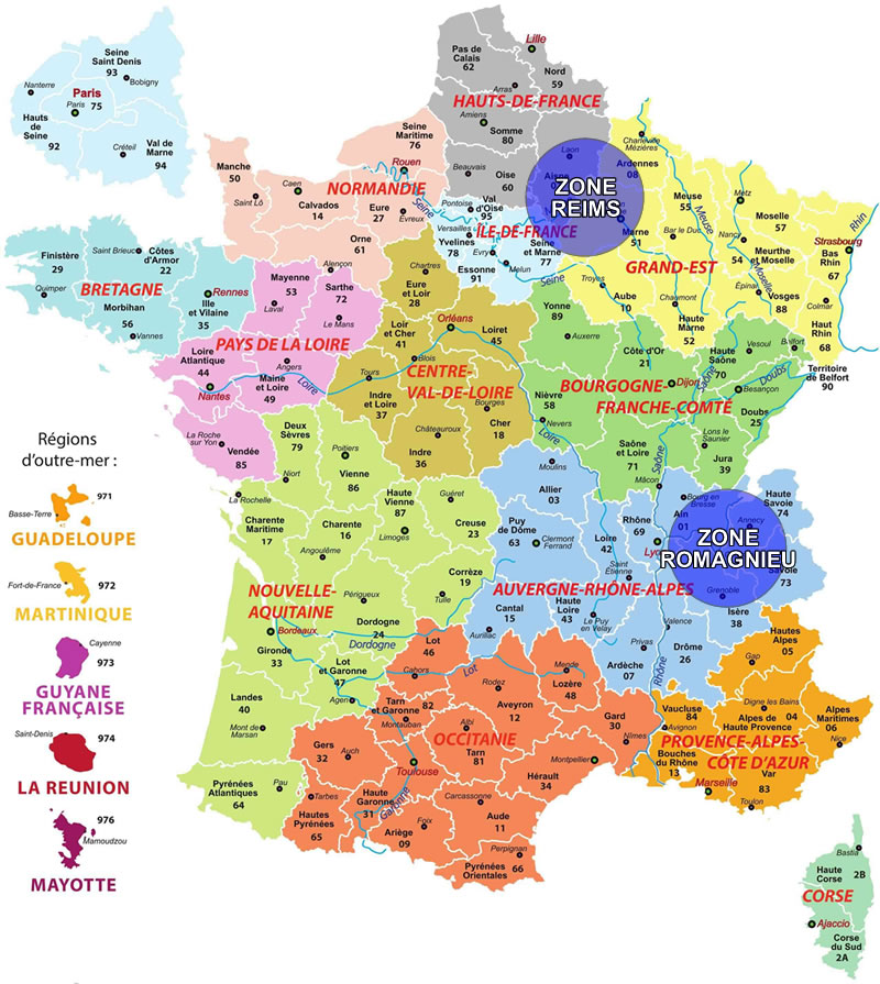 Carte de France